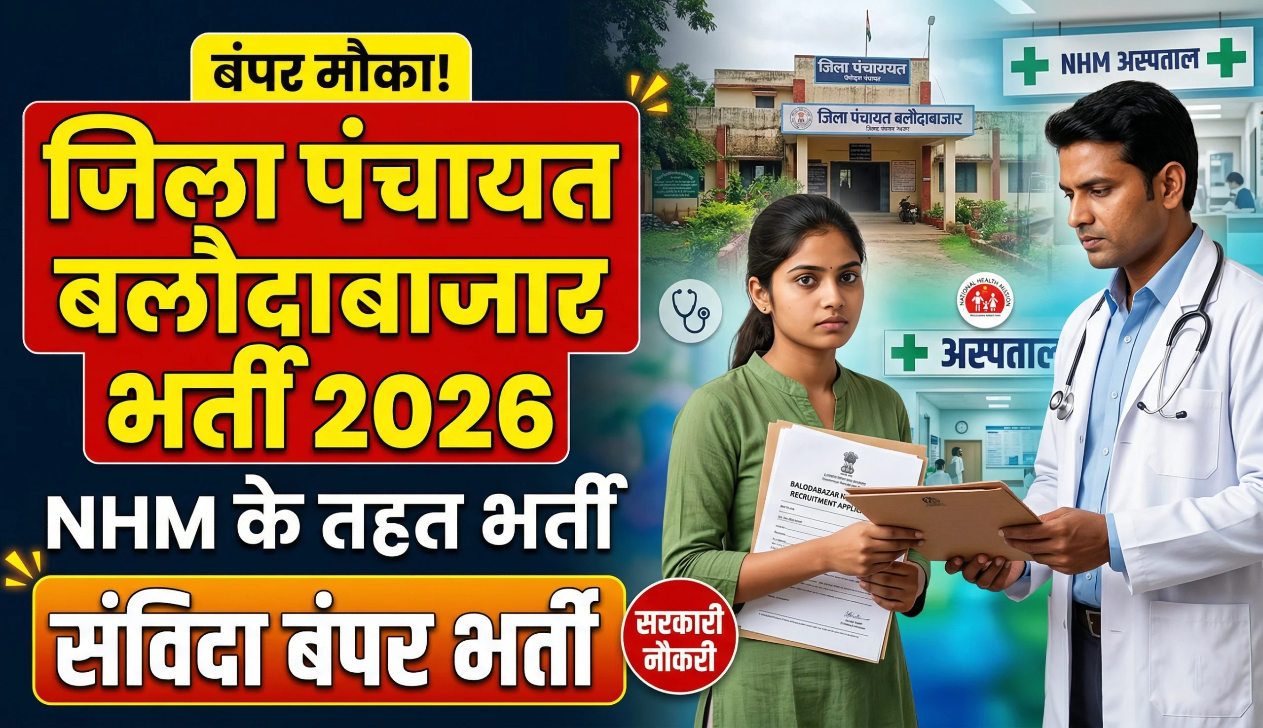 Zila Panchayat Balodabazar Vacancy 2026