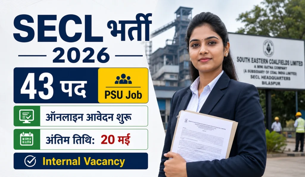 SECL Jr. Technical Inspector Recruitment 2026