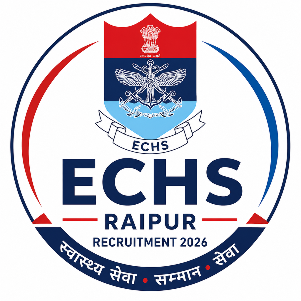 ECHS Raipur Vacancy 2026