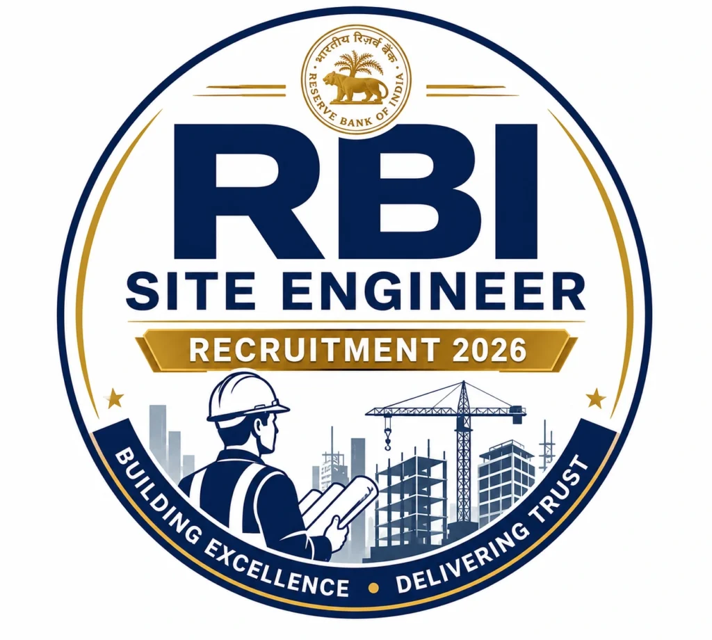RBI Site Engineer Recruitment 2026